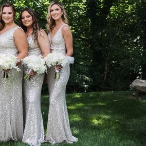 Gold Billie Jenny Yoo Gown (only been worn once!)